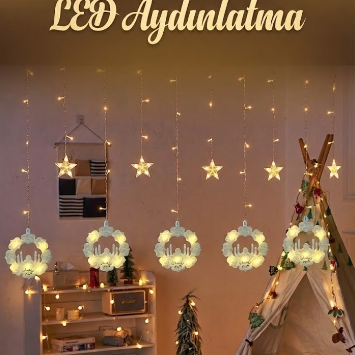 ® Yeni Ürün Perde LED Işık 3 Metre