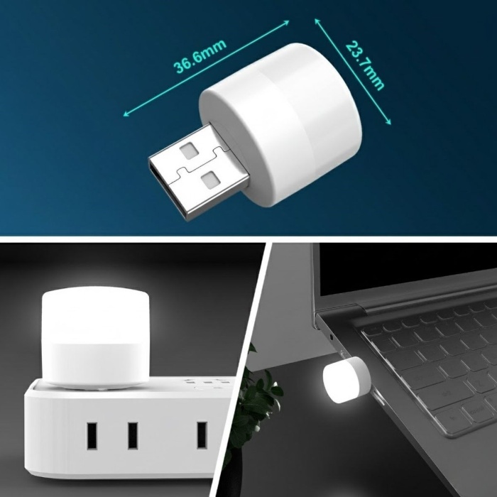 ® Yeni Ürün USB Mini Top LED 10’lu Aydınlatma SetiSıcak Renkli Gece Lambası, Enerji Tasarruflu Mikro LED Işıklar