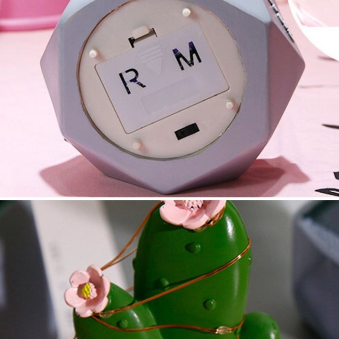 ® Yeni Ürün Led Işıklı Kaktüs Biblo Ev Dekorasyon ve Hediyelik Eşya Led Aydınlatma