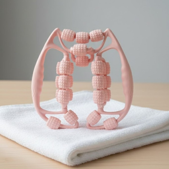 ® Yeni Ürün 27 Tekerlekli Lenfatik Masaj RollerSelülit Giderici, Cilt Sıkılaştırıcı, Bacak Kol Sırt Masaj Aleti