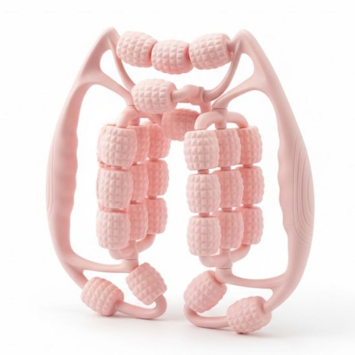 ® Yeni Ürün 27 Tekerlekli Lenfatik Masaj RollerSelülit Giderici, Cilt Sıkılaştırıcı, Bacak Kol Sırt Masaj Aleti