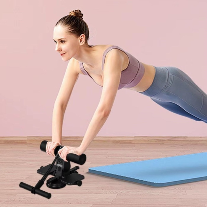 ® Yeni Ürün 4 Direnç Bantlı Mekik Çekme Spor AletiKarın, Kol ve Tüm Vücut İçin Evde Egzersiz Aleti