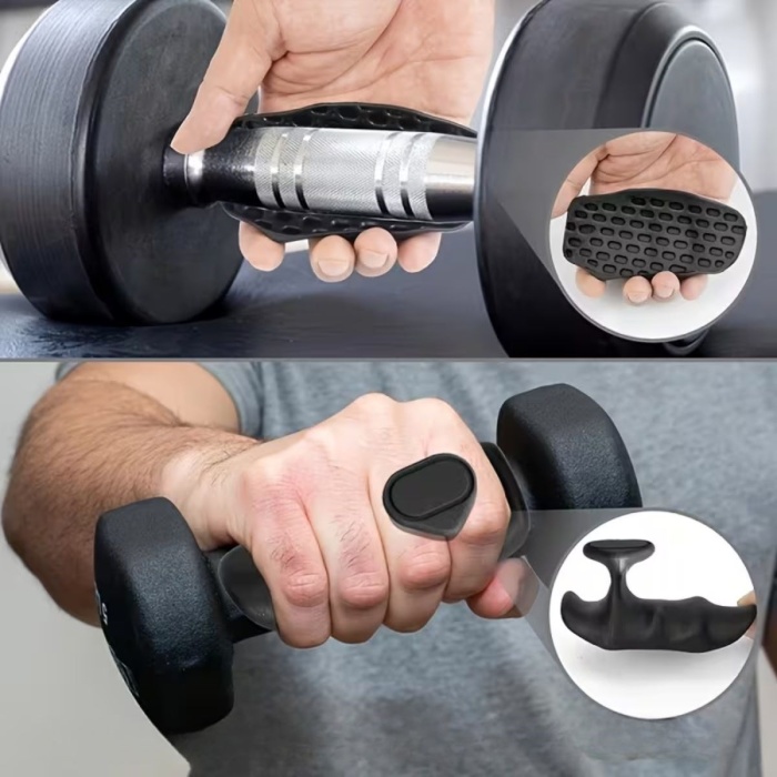 ® Yeni Ürün 2 Adet Sporcu El Koruma SilikonuFitness, Ağırlık Kaldırma ve Antrenman İçin Kaymaz El Pedi