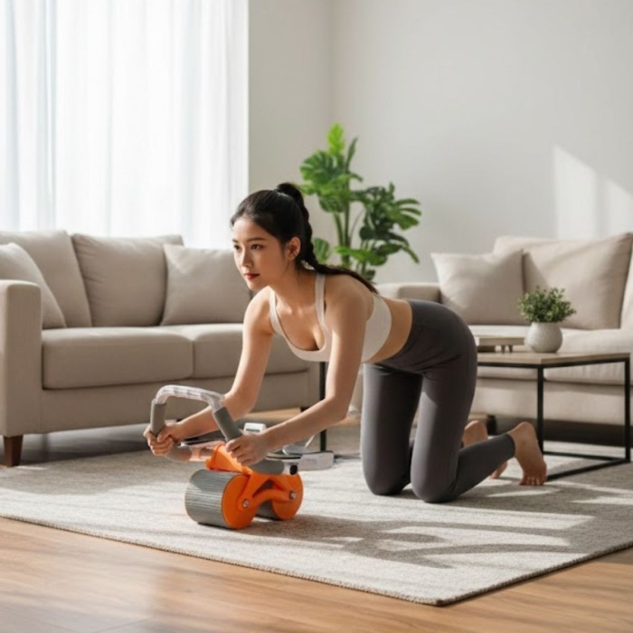 ® Yeni Ürün Dijital Sayaçlı Çek-Bırak Mekik AletiKarın ve Core Güçlendirici Evde Spor Aleti