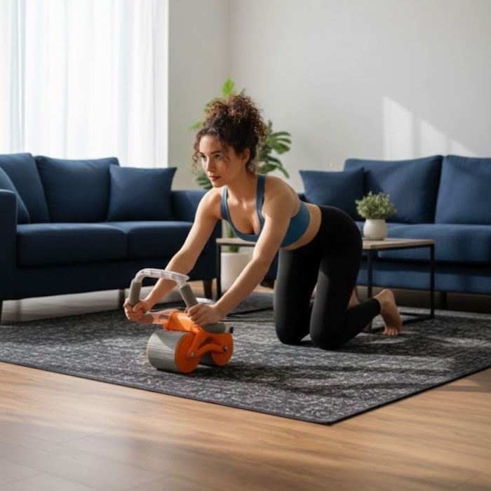 ® Yeni Ürün Dijital Sayaçlı Çek-Bırak Mekik AletiKarın ve Core Güçlendirici Evde Spor Aleti