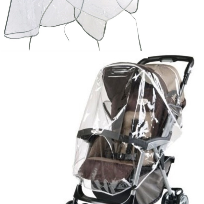 ® Yeni Ürün Bebek Arabası Puset Şeffaf Yağmurluk Rüzgar Engelleyici Muşamba