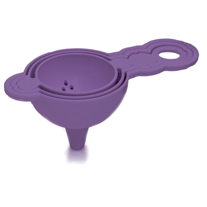 ® Yeni Ürün Pratik Yumurta Süzgeci Mini Süzgeç Huni Seti Hepsi Bir Arada