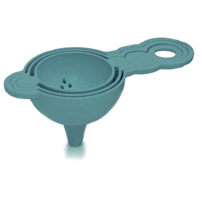 ® Yeni Ürün Pratik Yumurta Süzgeci Mini Süzgeç Huni Seti Hepsi Bir Arada