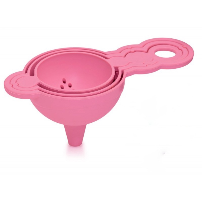 ® Yeni Ürün Pratik Yumurta Süzgeci Mini Süzgeç Huni Seti Hepsi Bir Arada