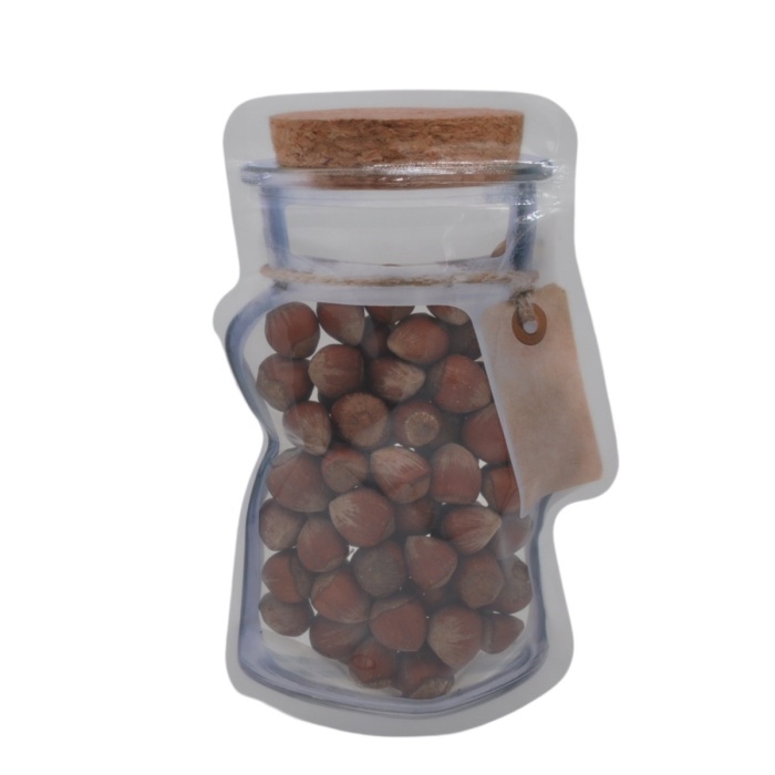 ® Yeni Ürün Kavanoz Görünümlü Kilitli Poşet Çıtçıtlı ve Pratik Torba 4 Adet