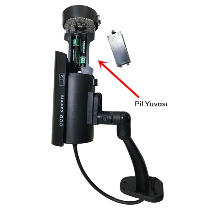 ® Yeni Ürün %100 Gerçekçi İç ve Dış Mekan İçin Sahte Güvenlik Kamerası