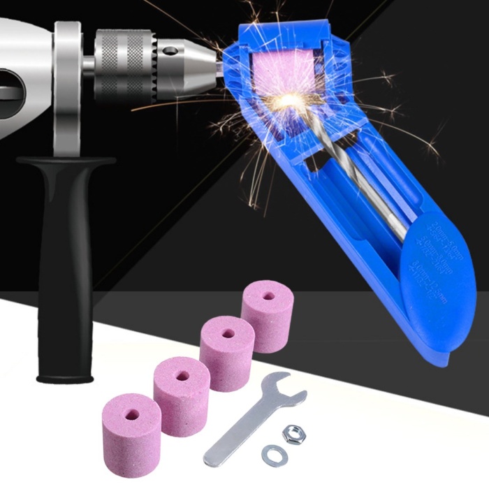 ® Yeni Ürün Taşınabilir Kullanımı Kolay Hafif Matkap Ucu Bileyici Matkap Ucu Bileme Keskinleştirme Apara