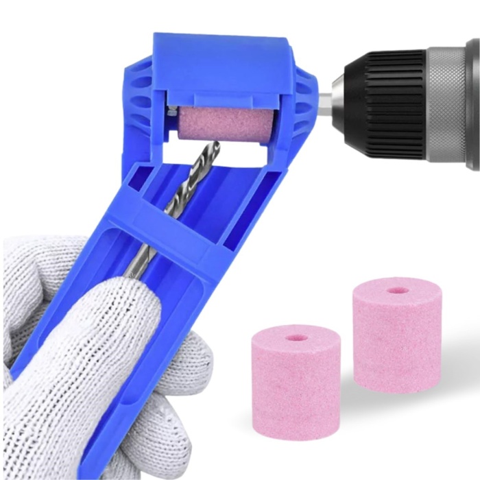 ® Yeni Ürün Taşınabilir Kullanımı Kolay Hafif Matkap Ucu Bileyici Matkap Ucu Bileme Keskinleştirme Apara