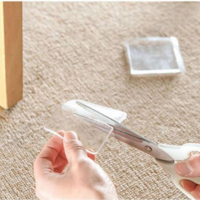 ® Yeni Ürün 4 Adet Silikon Şeffaf Koltuk Mobilya Masa Beyaz Eşya Yazıcı Koruyucu Kaydırmaz  Dayanıklı Pe