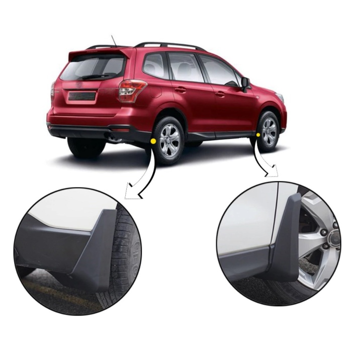 ® Yeni Ürün 2 Adet Ön veya Arkaya Uygun Çamur Önleyici Paçalık 32 x19 cm