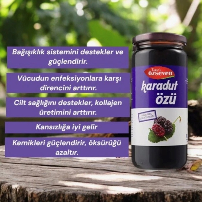 ® Yeni Ürün Özseven Karadut Özü 300gr
