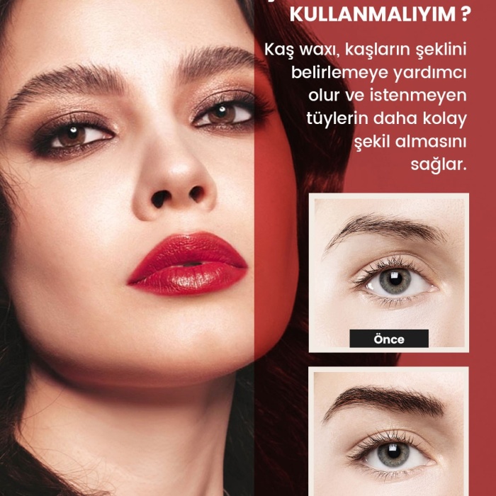® Yeni Ürün Kaş Sabitleyici Eyebrow Shaper Wax 50ml