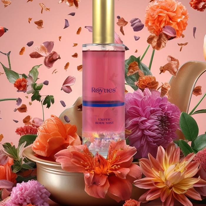 ® Yeni Ürün Kadın Vücut Spreyi Egzotik Gül Aromalı 100ml