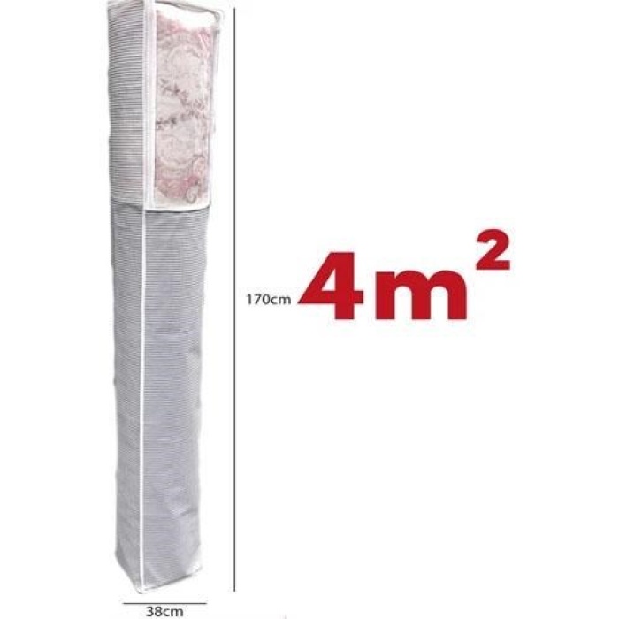 ® Yeni Ürün Pencereli Halı Hurcu Toz geçirmez Sağlam Dayanıklı Hurç Organizer 4m²