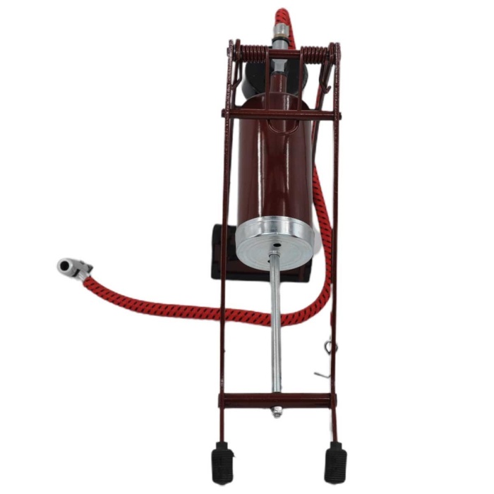 ® Yeni Ürün Basınç Göstergeli Ayak Pompası Araba Bisiklet Motor Lastik Pompası