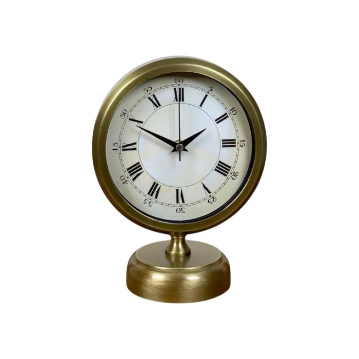 ® Yeni Ürün Aurum Retro 25x20 Eskitme Metal Masa Saati