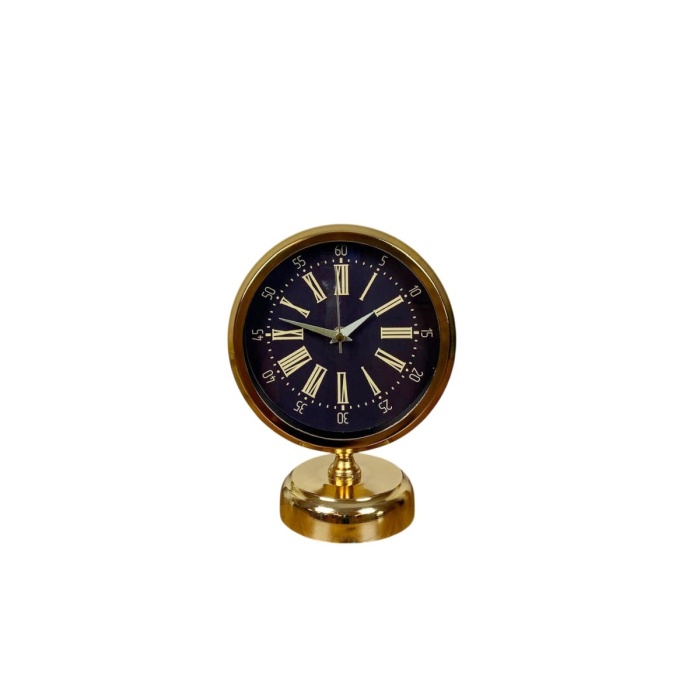 ® Yeni Ürün Goldora 25 x 20 Gold Metal Masa Saati