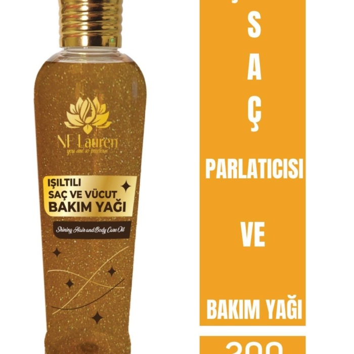 ® Yeni Ürün Işıltılı Saç Parlatıcısı Ve Bakım Yağı 200 ml
