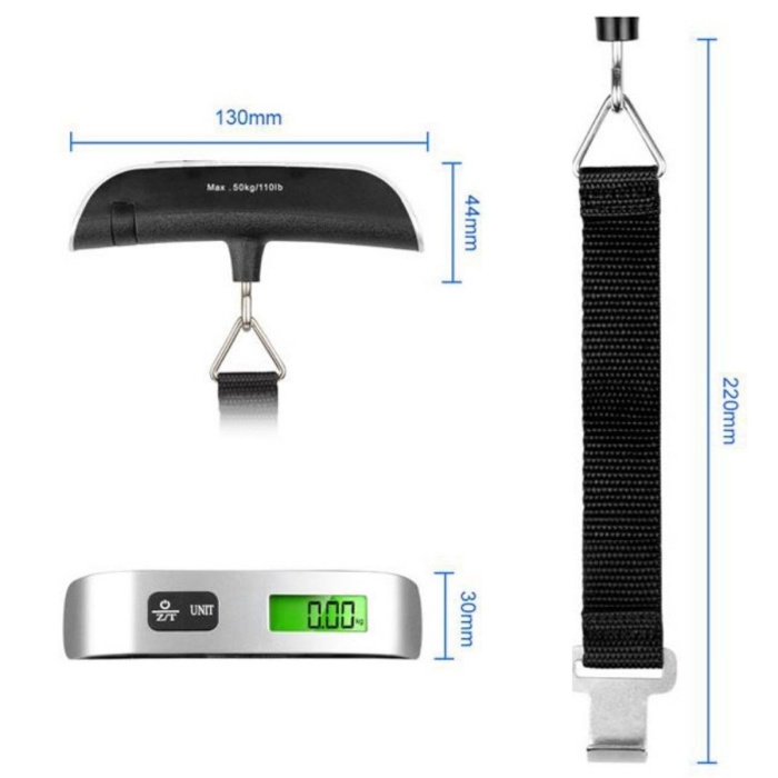 ® Yeni Ürün Dijital Ekranlı Valiz Kilo Ölçücü Hassas Valiz Tartısı