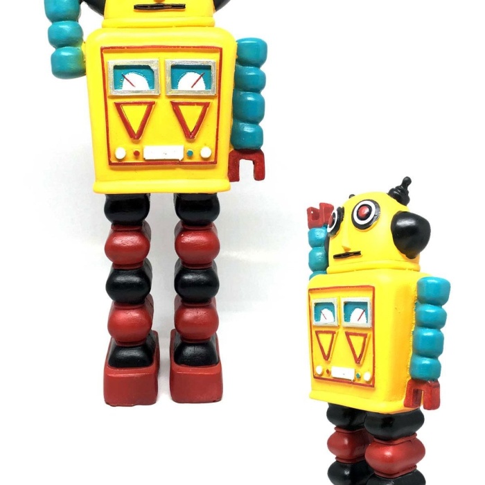 ® Yeni Ürün Decotown Nostaljik Sevimli Uzaylı Robot Şeklinde Figür Biblo