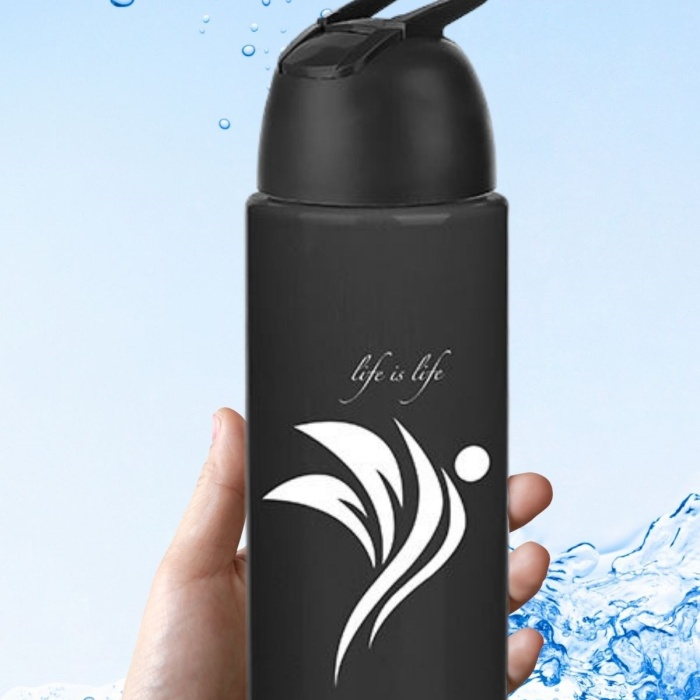 ® Yeni Ürün Kilitlenebilen Matara Güvenlikli Suluk Sporcu Matarası Spor Su Şişesi İçecek Şişesi 700ml