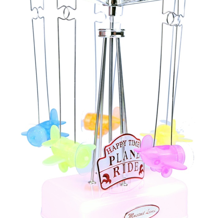 ® Yeni Ürün Hareketli Uçaklı Kurmalı Hediyelik Küçük Müzik Kutusu Aleti