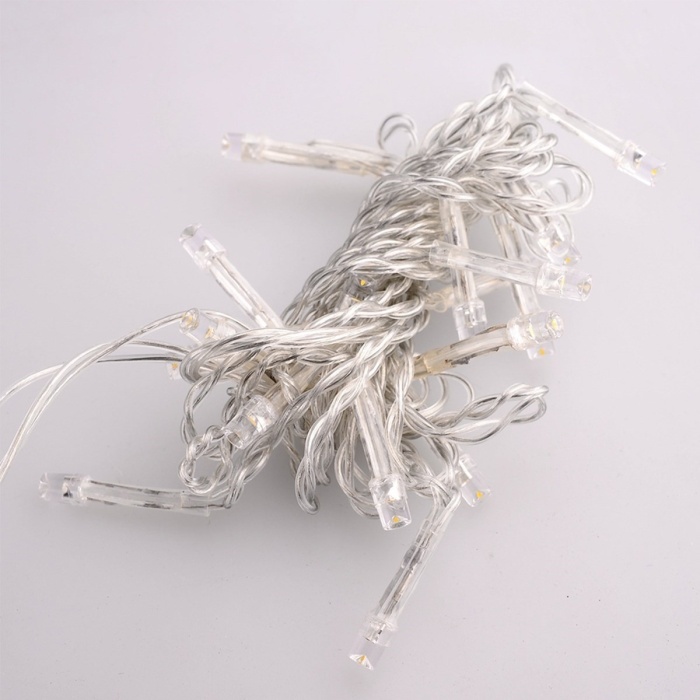 ® Yeni Ürün 100 Ledli 8 Fonksiyonlu 10 Metre Led Aydınlatma Dekor Lambası (beyaz)