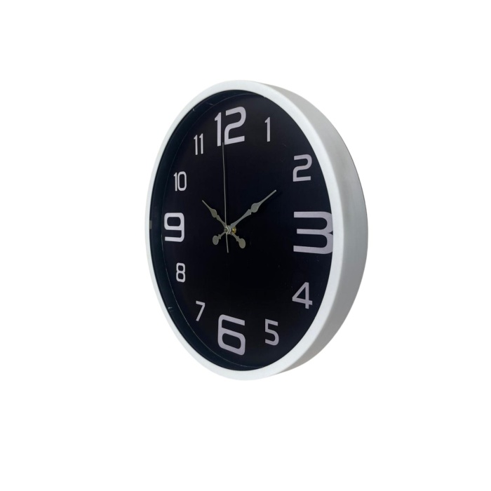 Beyaz Şık 36 Cm Duvar Saati