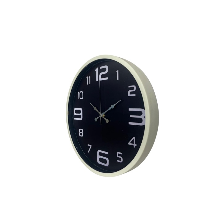 Krem Standart 36 Cm Duvar Saati