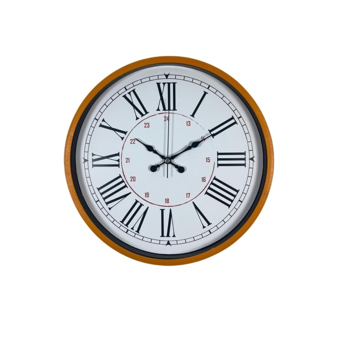 Turuncu 36 Cm Standart Duvar Saati