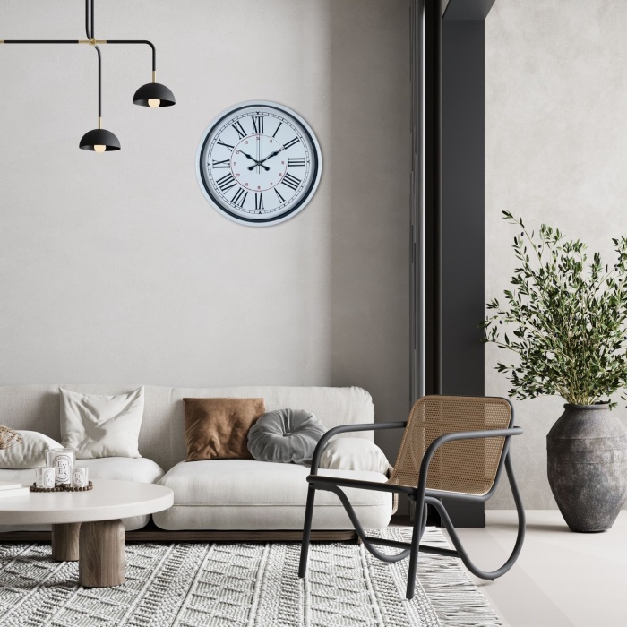 Beyaz 36 Cm Standart Duvar Saati