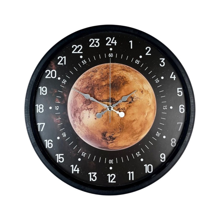 ® Yeni Ürün 36 Cm 24 Saat Göstergeli Özel Tasarım Duvar Saati
