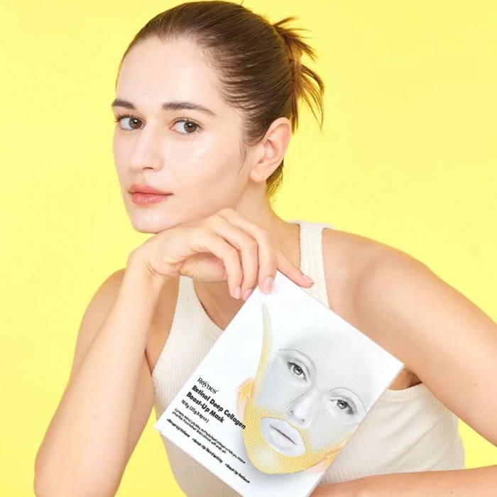 ® Yeni Ürün Retinol Kolajen Lifting Etkili Gıdı Toparlayıcı Yüz Maskesi 25g1 Adet