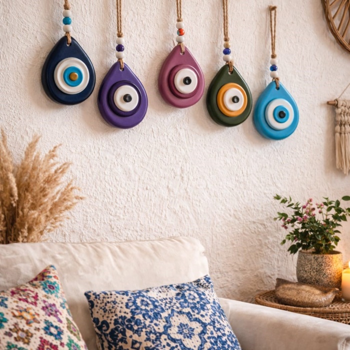 ® Yeni Ürün BOHEM NAZAR DAMLASI SERİSİ 5 Lİ