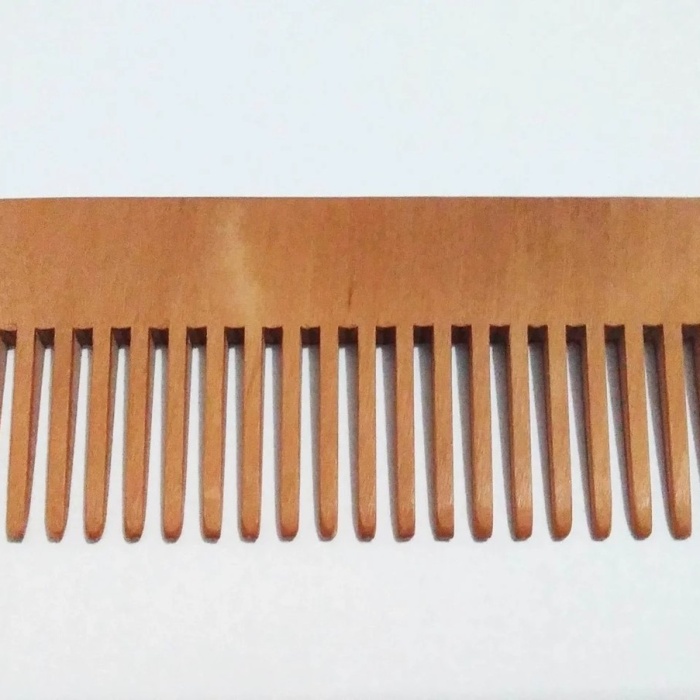 ® Yeni Ürün Ahşap Tarak Geniş Dişli 12li Paket