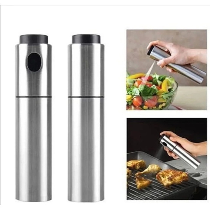 ® Yeni Ürün Paslanmaz Çelik Gövdeli Spray YağlıkZeytinyağ/sirke Püskürtücü