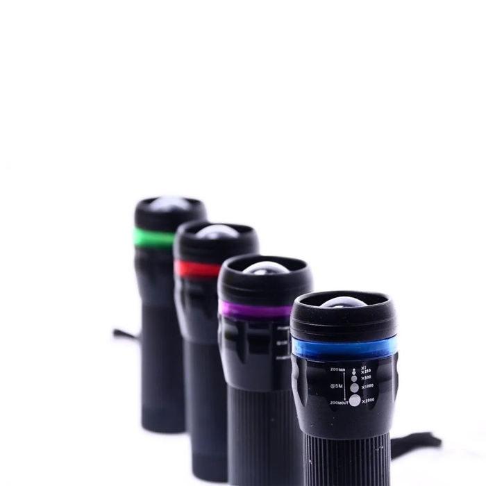 ® Yeni Ürün Şeritli Zoom Odaklı El Feneri Bigem Bm-310