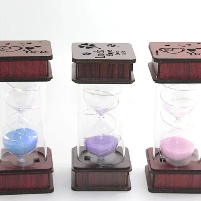 ® Yeni Ürün Ahşap Ledli Kumsaati