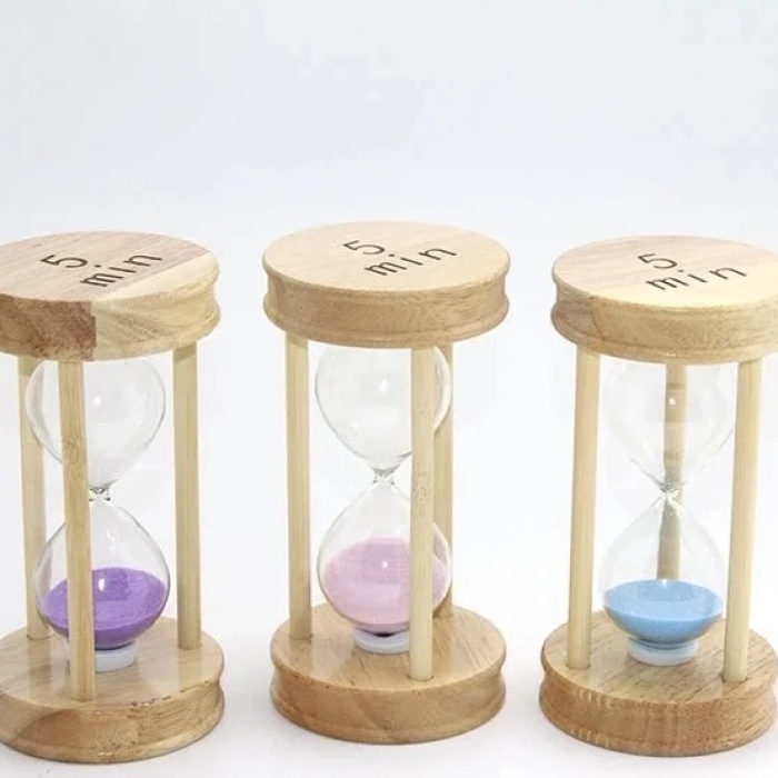 ® Yeni Ürün Ahşap Kumsaati 5 Dk