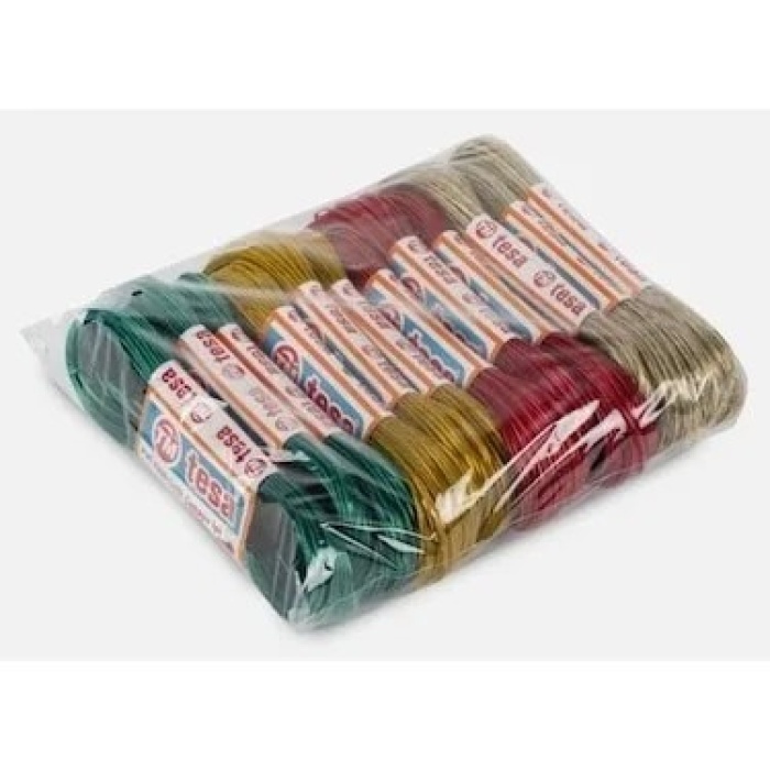 ® Yeni Ürün Temsan 12 Li Pvc Kaplama 20 Metre Çelik Çamaşır İpi