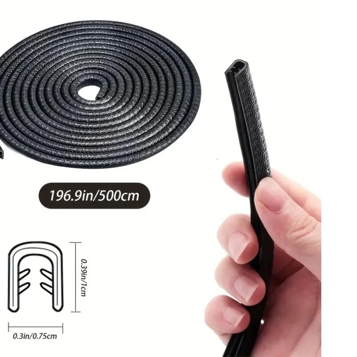 ® Yeni Ürün 5 Metrelik Araba Kapı Kenar Koruma Şeridi Rulosu