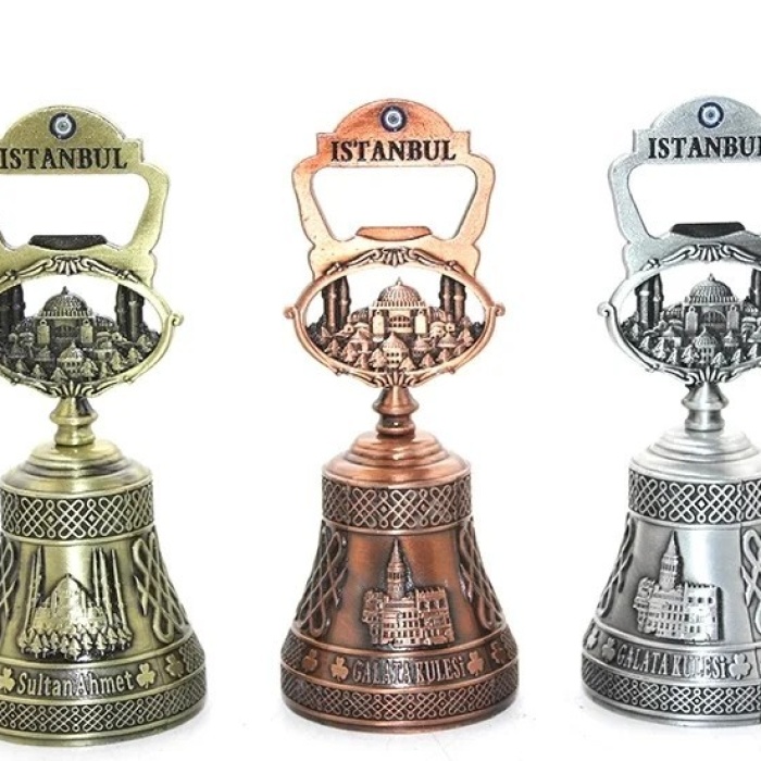 ® Yeni Ürün İstanbul Temalı Metal Zil