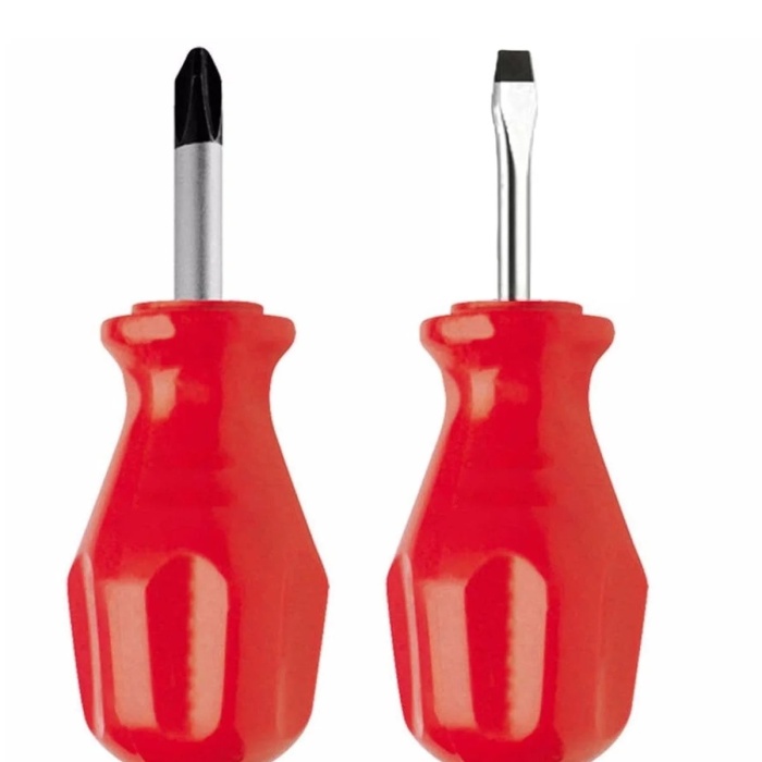 ® Yeni Ürün 2li Avuç Içi Tornavida Seti Düz Yıldız