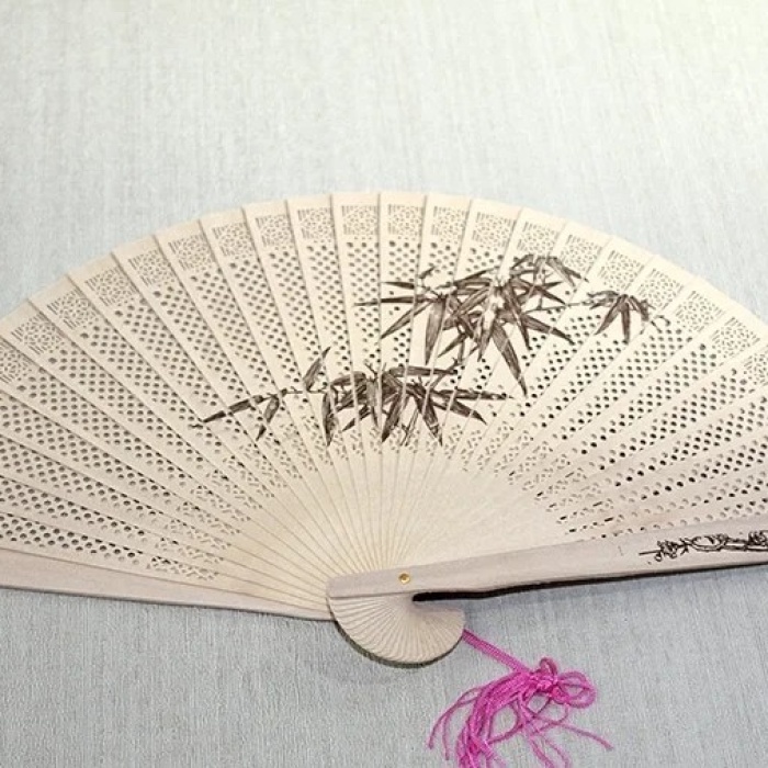 ® Yeni Ürün Ahşap Yelpaze