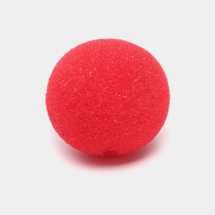 ® Yeni Ürün Kırmızı Renk Sünger Palyaço Burnu